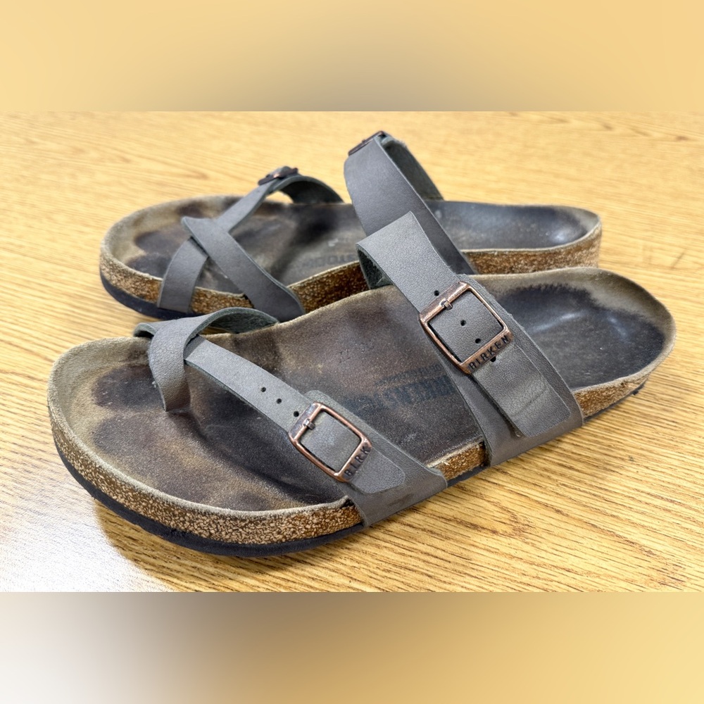 Birkenstock Women's Brown Mayari Sandals - Picture 3 of 11